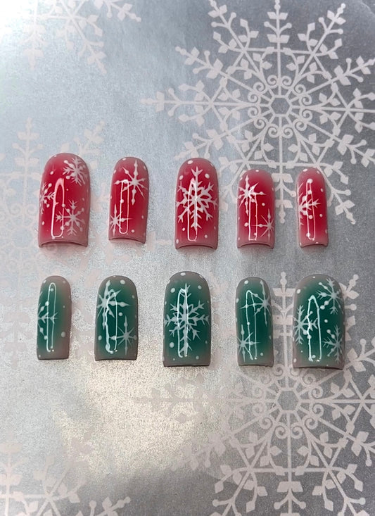 Let It Snow press on nails